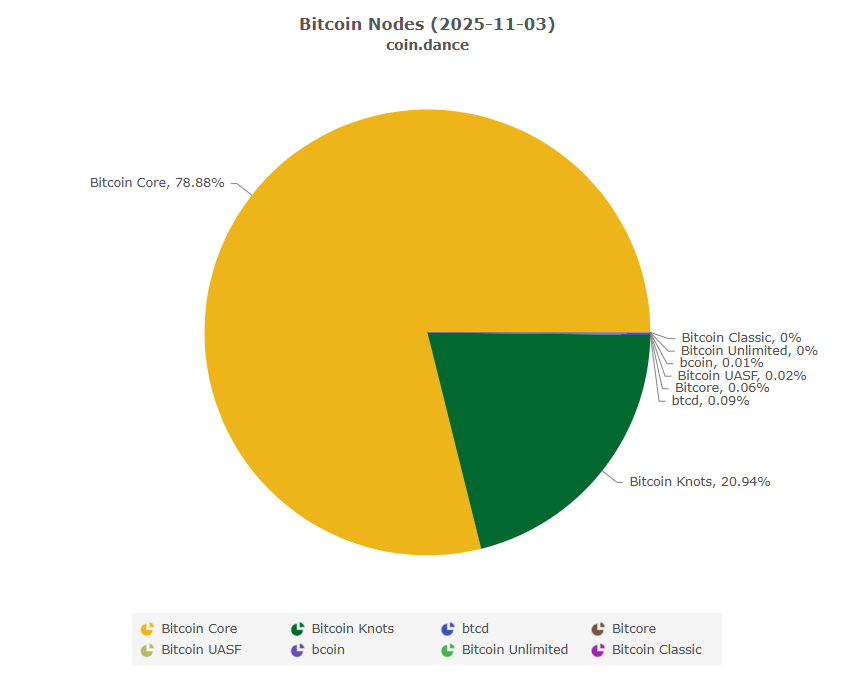 Bitcoin nodes